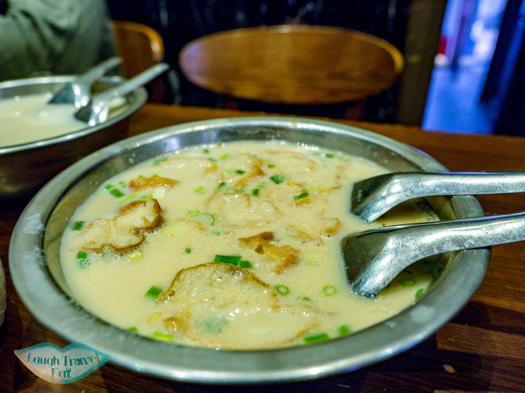 salted and savoury soy milk untour shanghai china