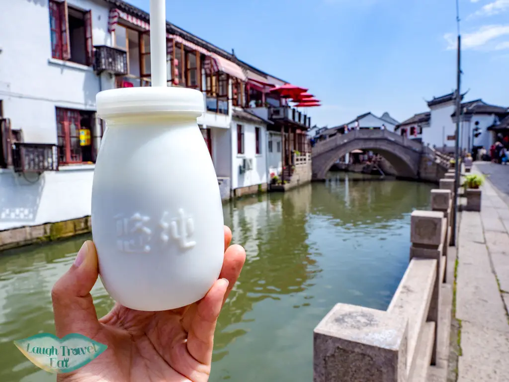 shanghainese yoghurt zhujiajiao water town shanghai china