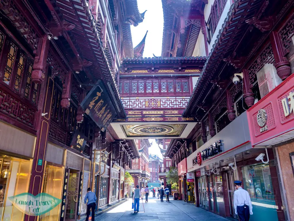 Yu garden side entrance shanghai china