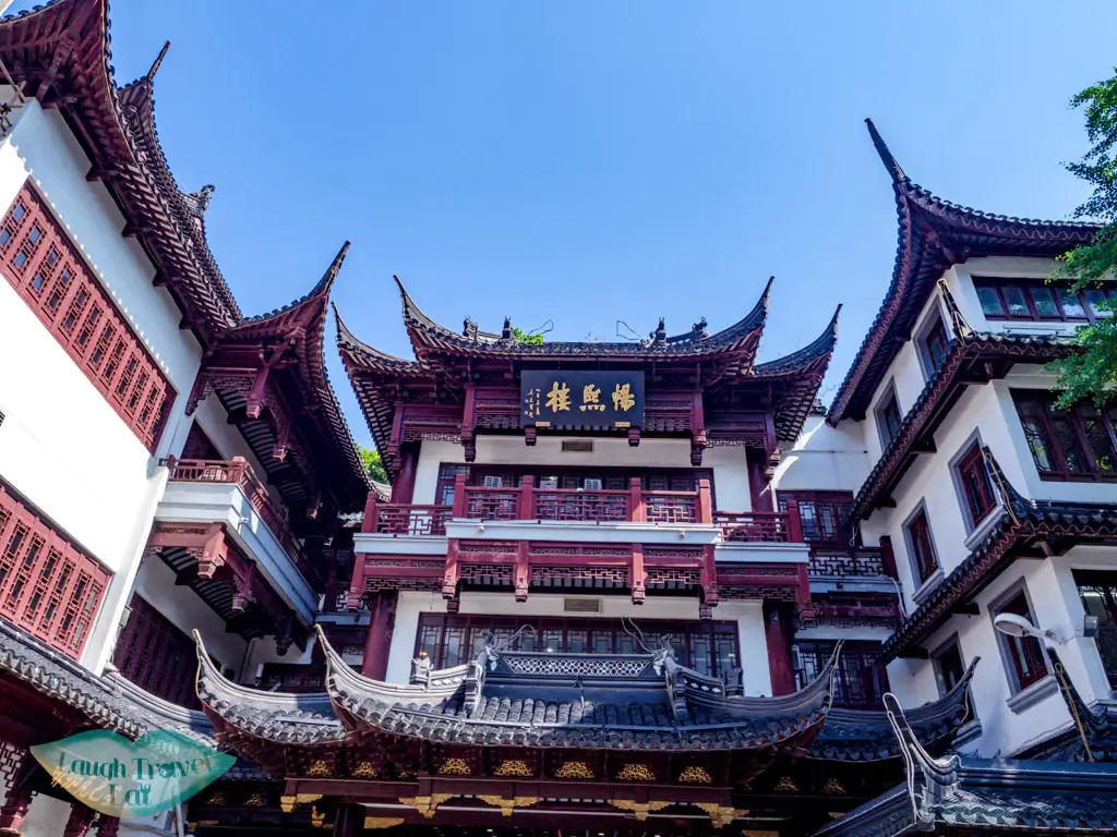 architecture of yu garden shanghai china