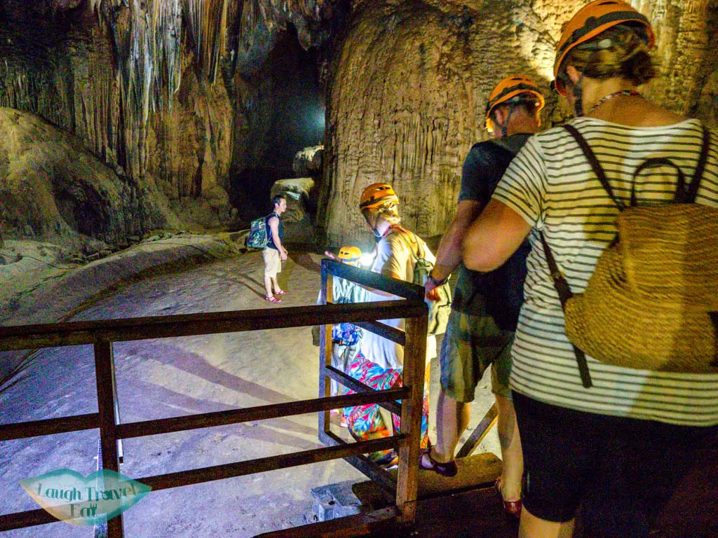 7km trek going off walkway paradise cave phong nha vietnam - laugh travel eat