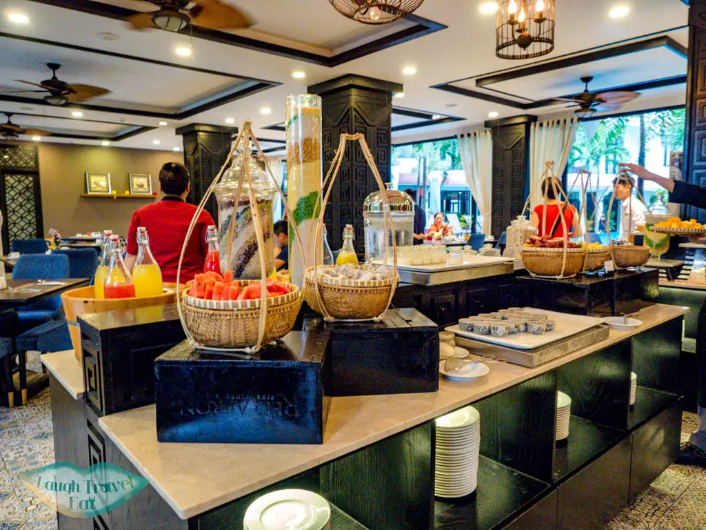 breakfast belle maison hadara hoi an vietnam - laugh travel eat