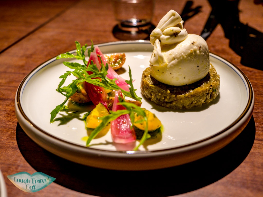 burrata salad f29 restaurant danang vietnam - laugh travel eat