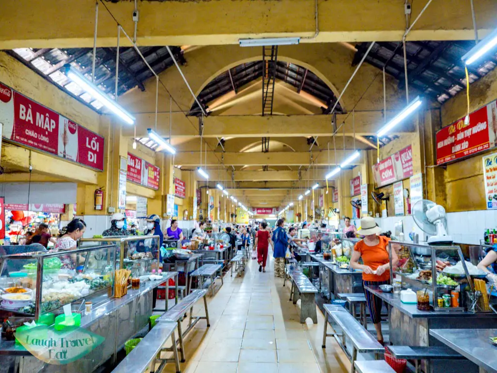 con market food court danang vietnam - laugh travel eat