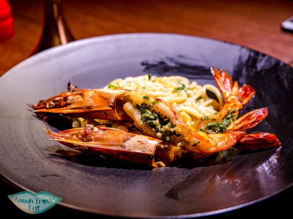 lobster pasta f29 restaurant danang vietnam - laugh travel eat
