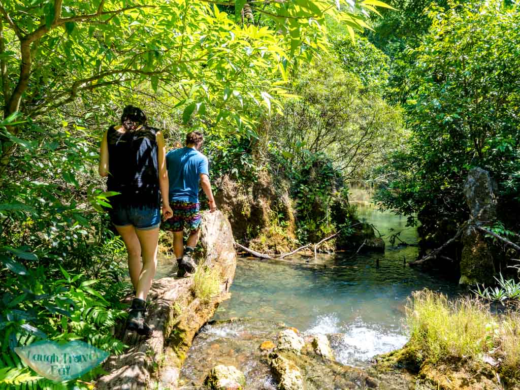 ma da lake to elephant cave phong nha vietnam - laugh travel eat