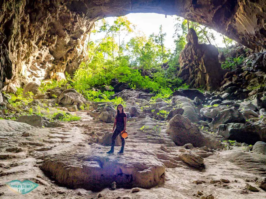 me at elephant cave jungle boss phong nha ke bang vietnam - laugh travel eat