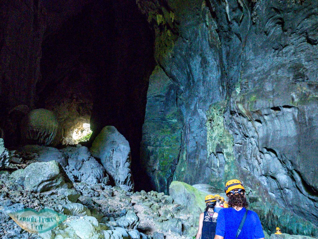 to turtle entrance elephant cave phong nha vietnam - laugh travel eat