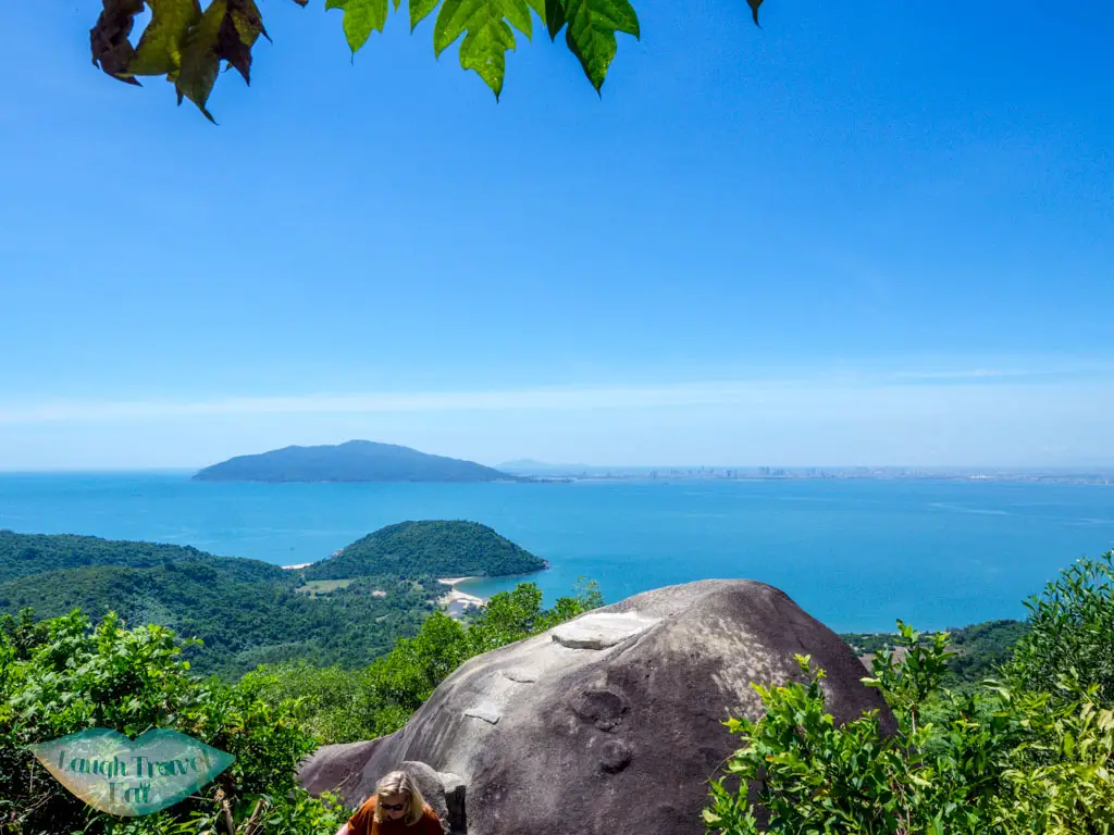turtle rock Hai van pass vietnam - laugh travel eat