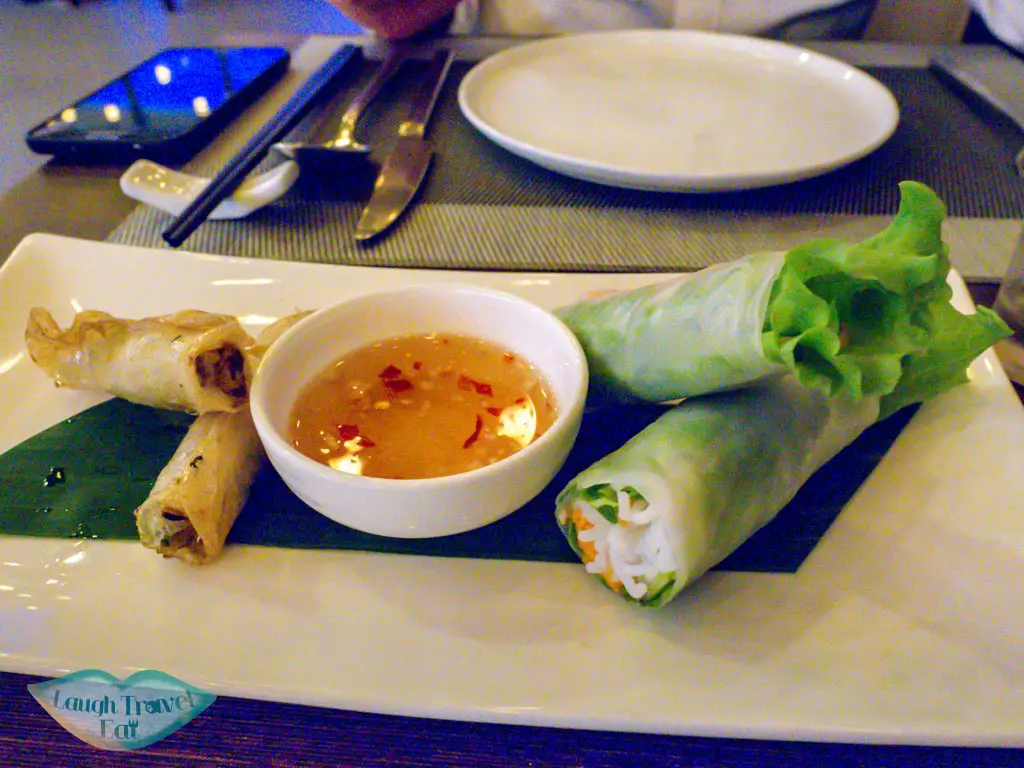 courses at nem restaurant belle maison parosand danang vietnam - laugh travel eat