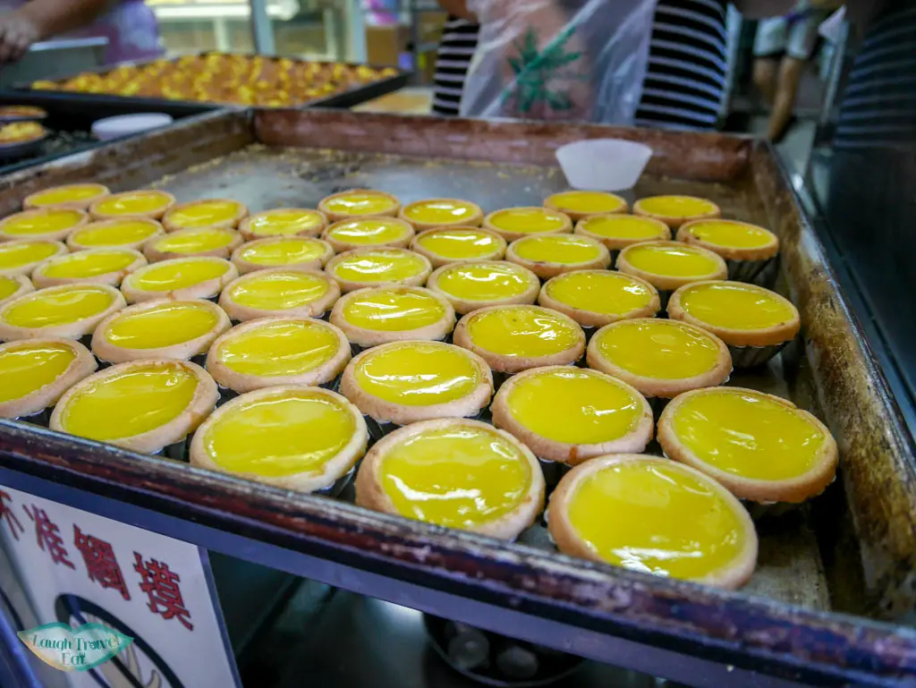 egg tarts Cheung Chau, Hong Kong - Laugh Travel Eat