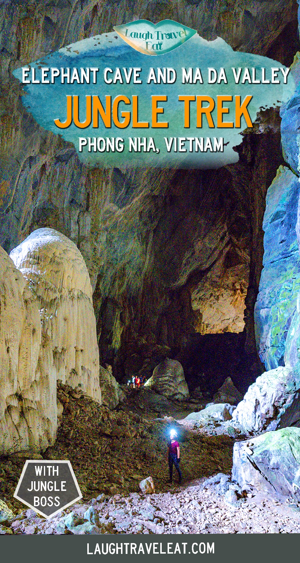 Aside from visiting the caves in Phong Nha, Vietnam, jungle trekking is a popular activity. If you are looking for something a little more adventurous, I highly recommend Elephant Cave and Ma Da Valley day trek by Jungle Boss. Here is why: #PhongNha #Vietnam #JungleTrek #Trek