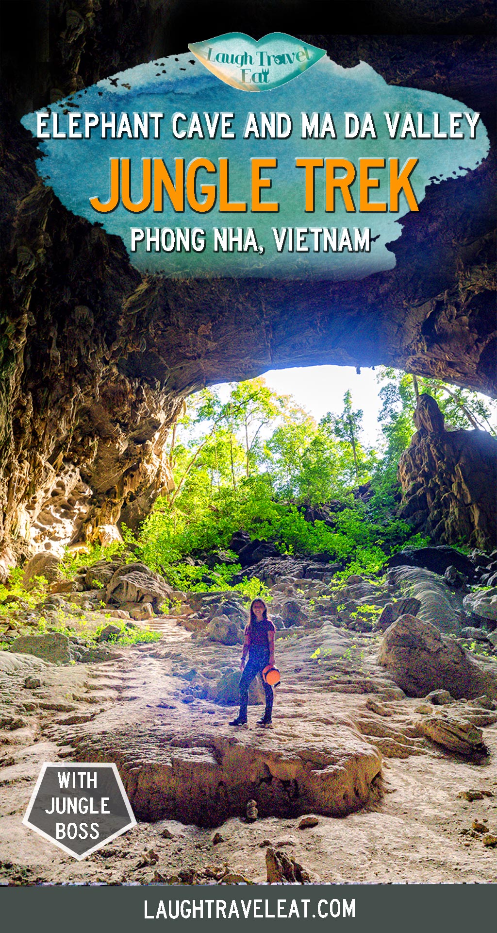 Aside from visiting the caves in Phong Nha, Vietnam, jungle trekking is a popular activity. If you are looking for something a little more adventurous, I highly recommend Elephant Cave and Ma Da Valley day trek by Jungle Boss. Here is why: #PhongNha #Vietnam #JungleTrek #Trek