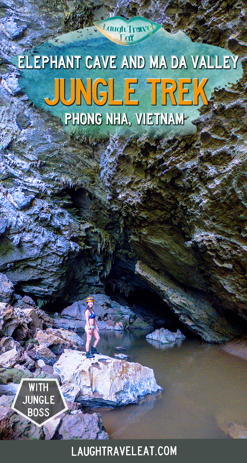 Aside from visiting the caves in Phong Nha, Vietnam, jungle trekking is a popular activity. If you are looking for something a little more adventurous, I highly recommend Elephant Cave and Ma Da Valley day trek by Jungle Boss. Here is why: #PhongNha #Vietnam #JungleTrek #Trek