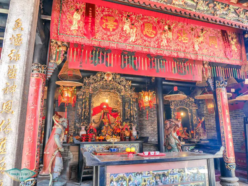 main area interior Yuk Hui Temple - Pak Tai Temple Cheung Chau, Hong Kong - Laugh Travel Ear