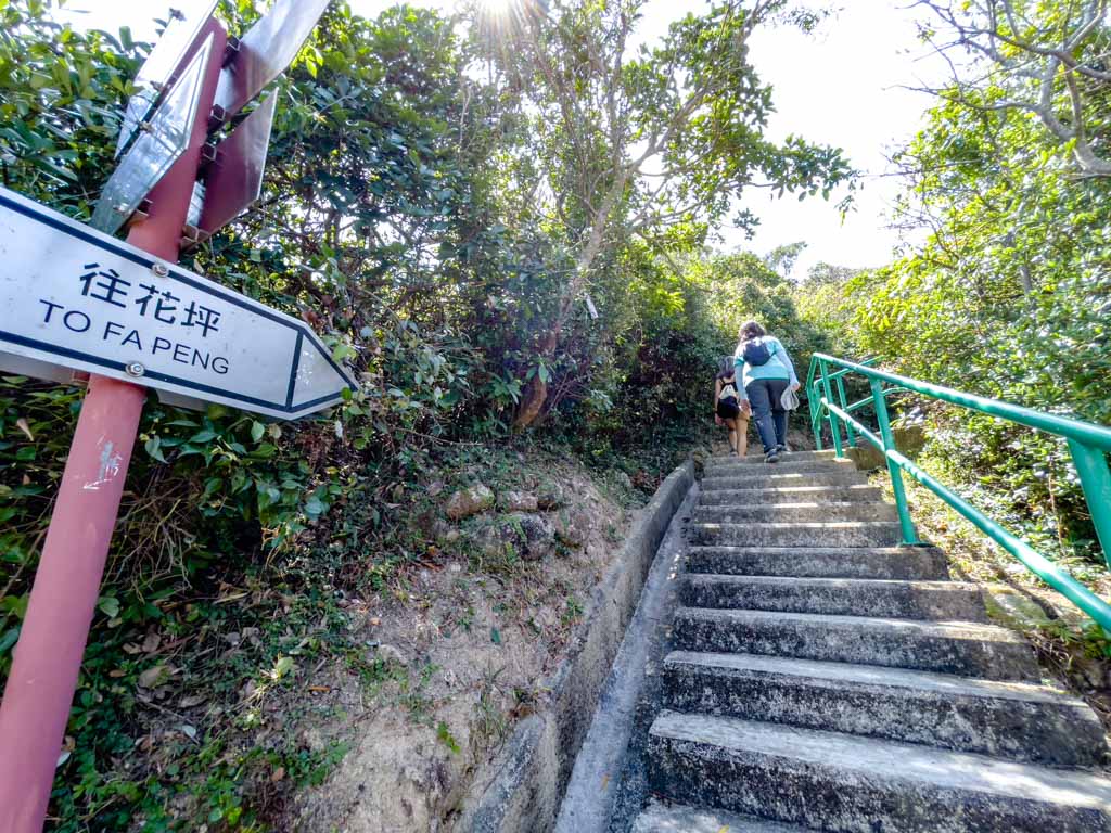 mini great wall loop out cheung chau hong kong - laugh travel eat