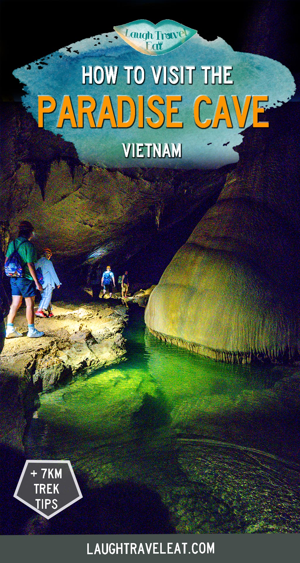 Paradise Cave is one of the most popular caves to visit in the Phong Nha, Vietnam. It is the longest dry cave in Asia with stunning stalactites and stalagmites. You can visit its 2km walkway or get adventurous on a 7km trek to the doline and experience the pristine cave beyond the initial 2km. Here's a complete guide: #PhongNha #Cave #Vietnam