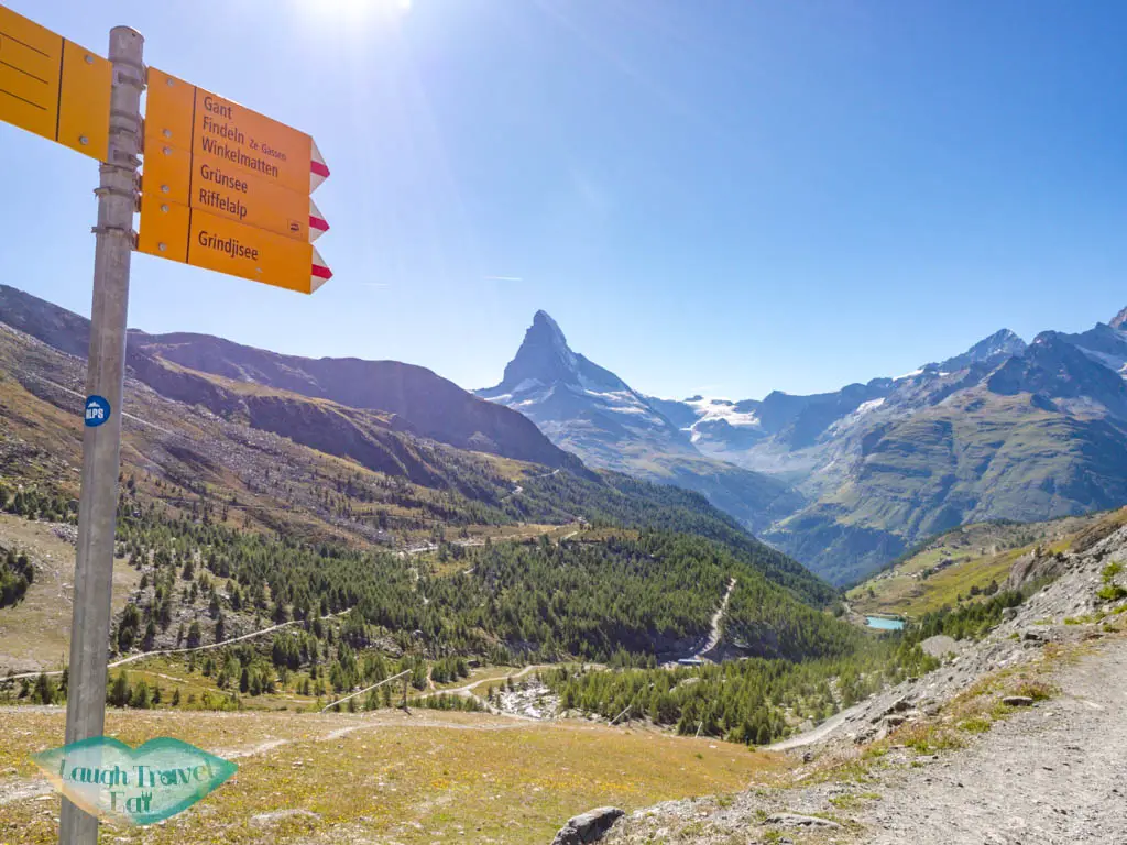 Stellisee to Grindjisee zermatt switzerland - laugh travel eat