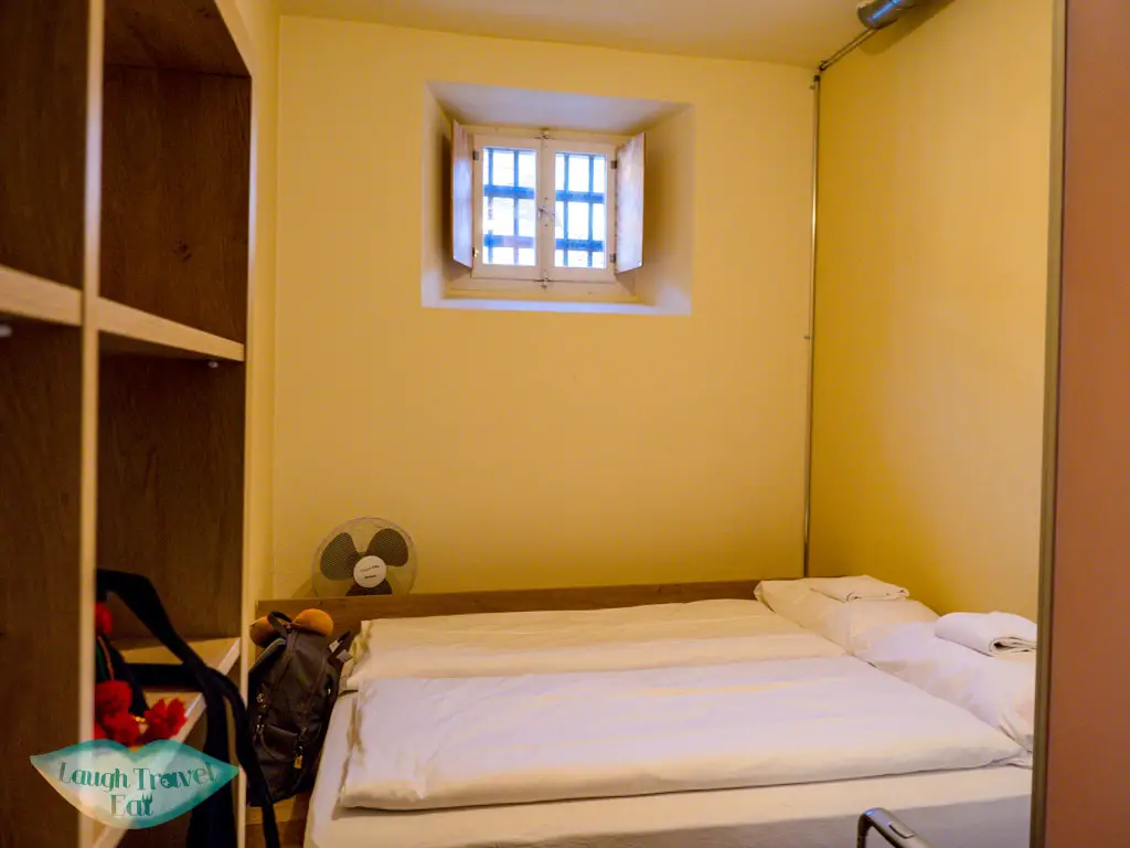 double room Barabas hostel lucerne switzerland - laugh travel eat