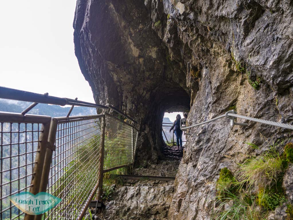 going up staubbach waterfall lauterbrunnen switzerland - laugh travel eat-2