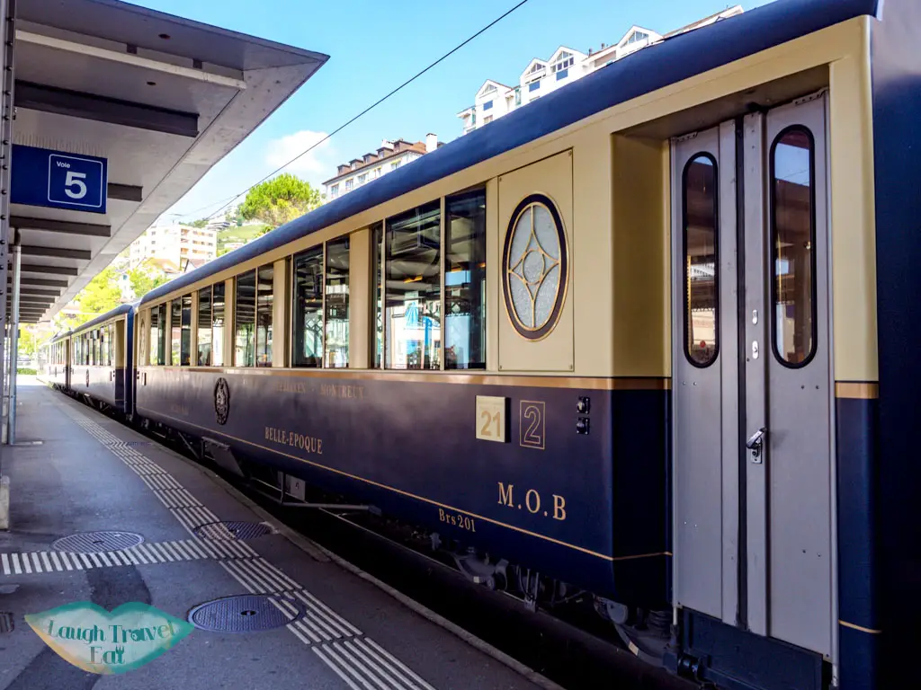 golden panoramic pass belle epoque at Montreux switzerland - laugh travel eat