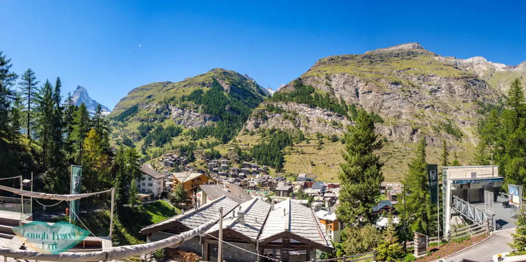 view o fCervo Zermatt Switzerland - laugh travel eat