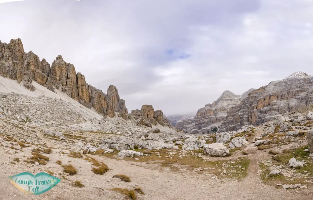 Forcella Travenanzes lagazuoi cortina d'ampezzo italy - laugh travel eat