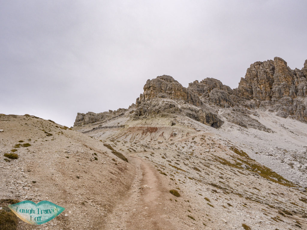 Forcella Travenanzes to Forcella Lagazuoi lagazuoi cortina d'ampezzo italy - laugh travel eat