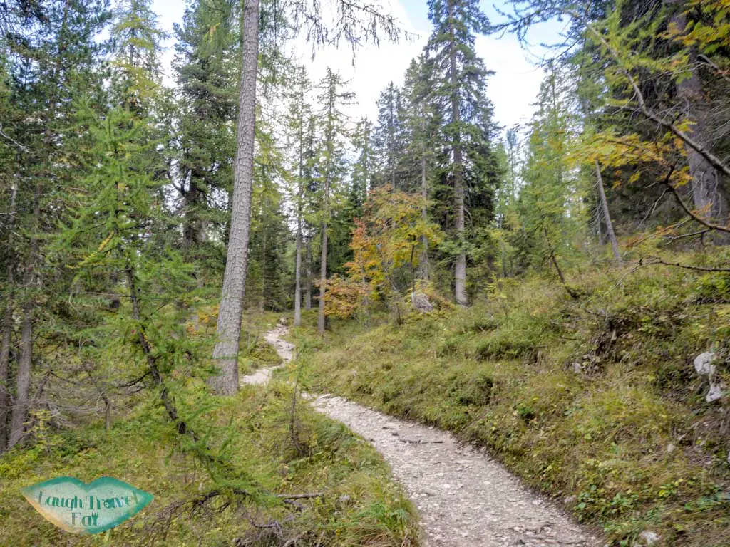after first stream lake sorapis hike cortina d'ampezzo dolomites italy - laugh travel eat-2