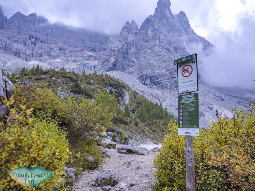 by lake sorapis hike cortina d'ampezzo dolomites italy - laugh travel eat-2