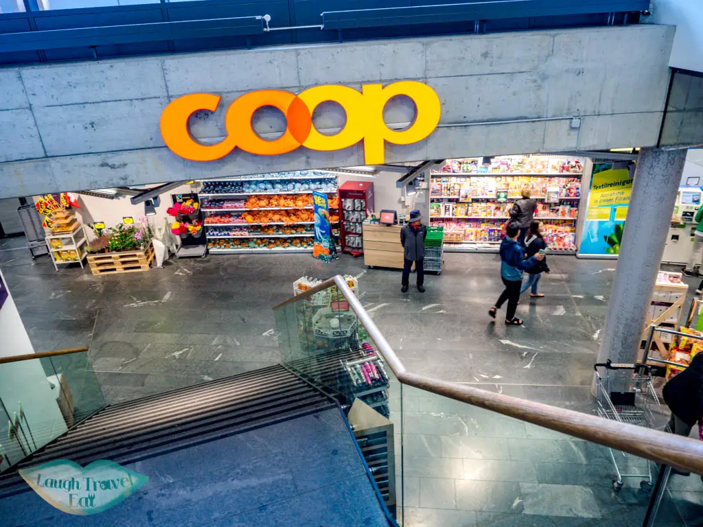 co op at Grindelwald Switzerland - laugh travel eat