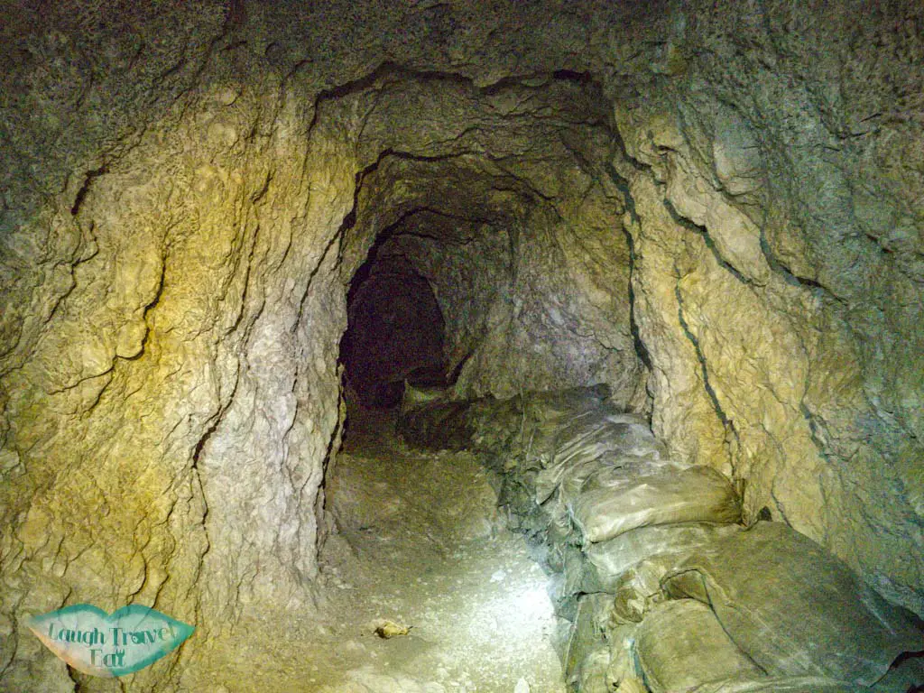 inside the tunnel lagazuoi cortina d'ampezzo italy - laugh travel eat-4
