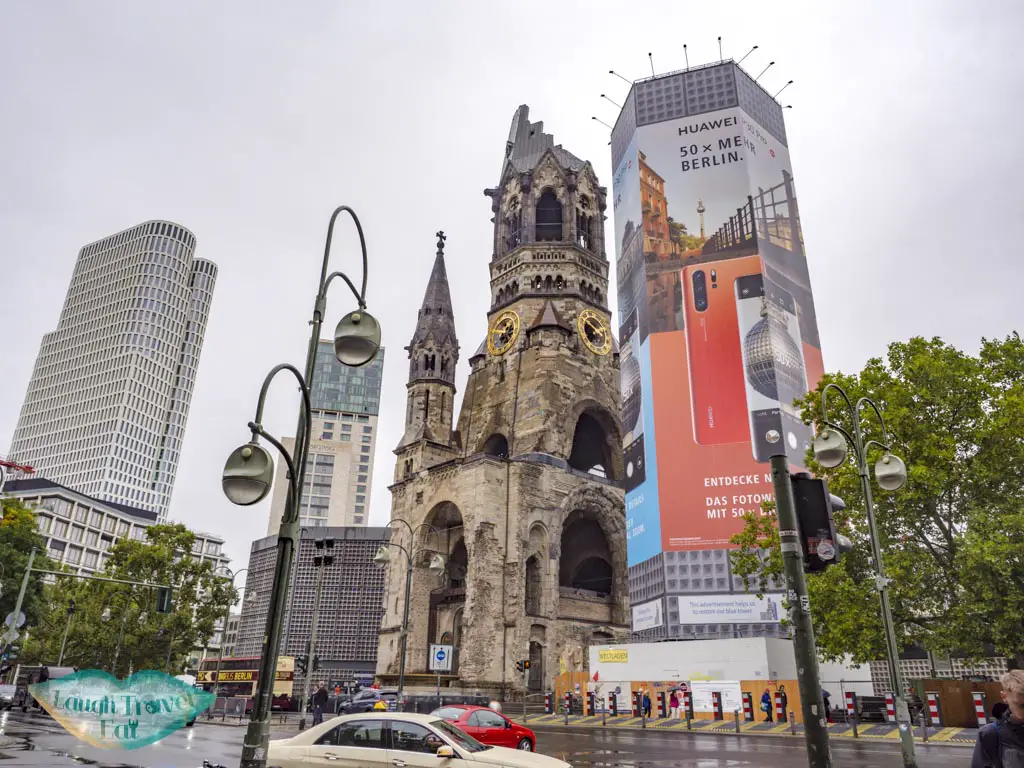 kaiser wilhem memorial inside berlin germany - laugh travel eat