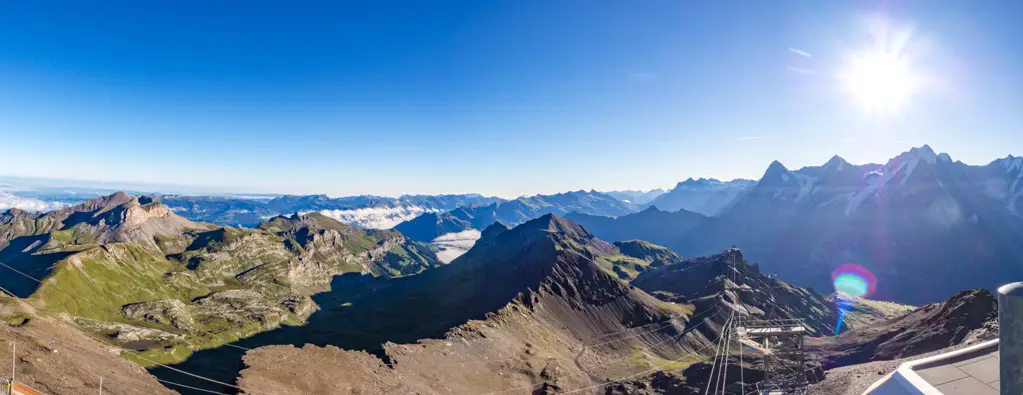 panorama schilthorn jungfrau region Switzerland - laugh travel eat