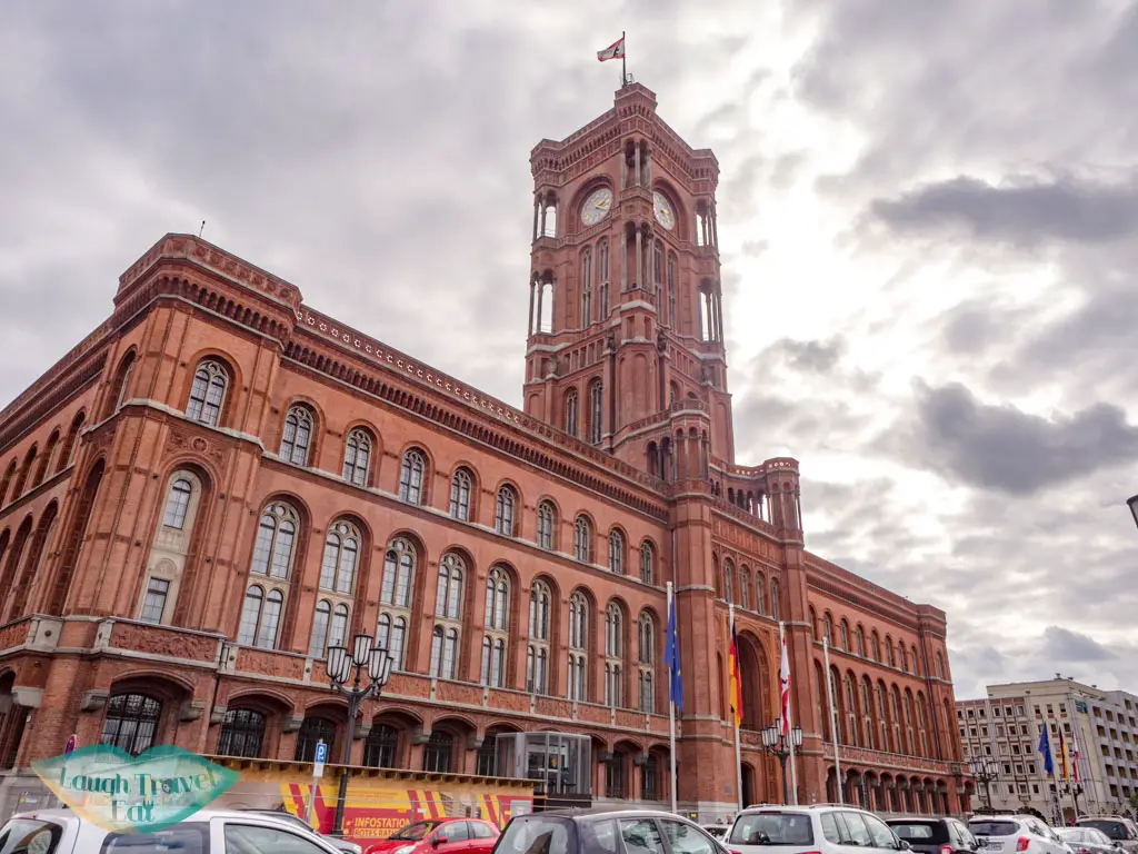 rotes rathaus alexanderplatz berlin germany - laugh travel eat