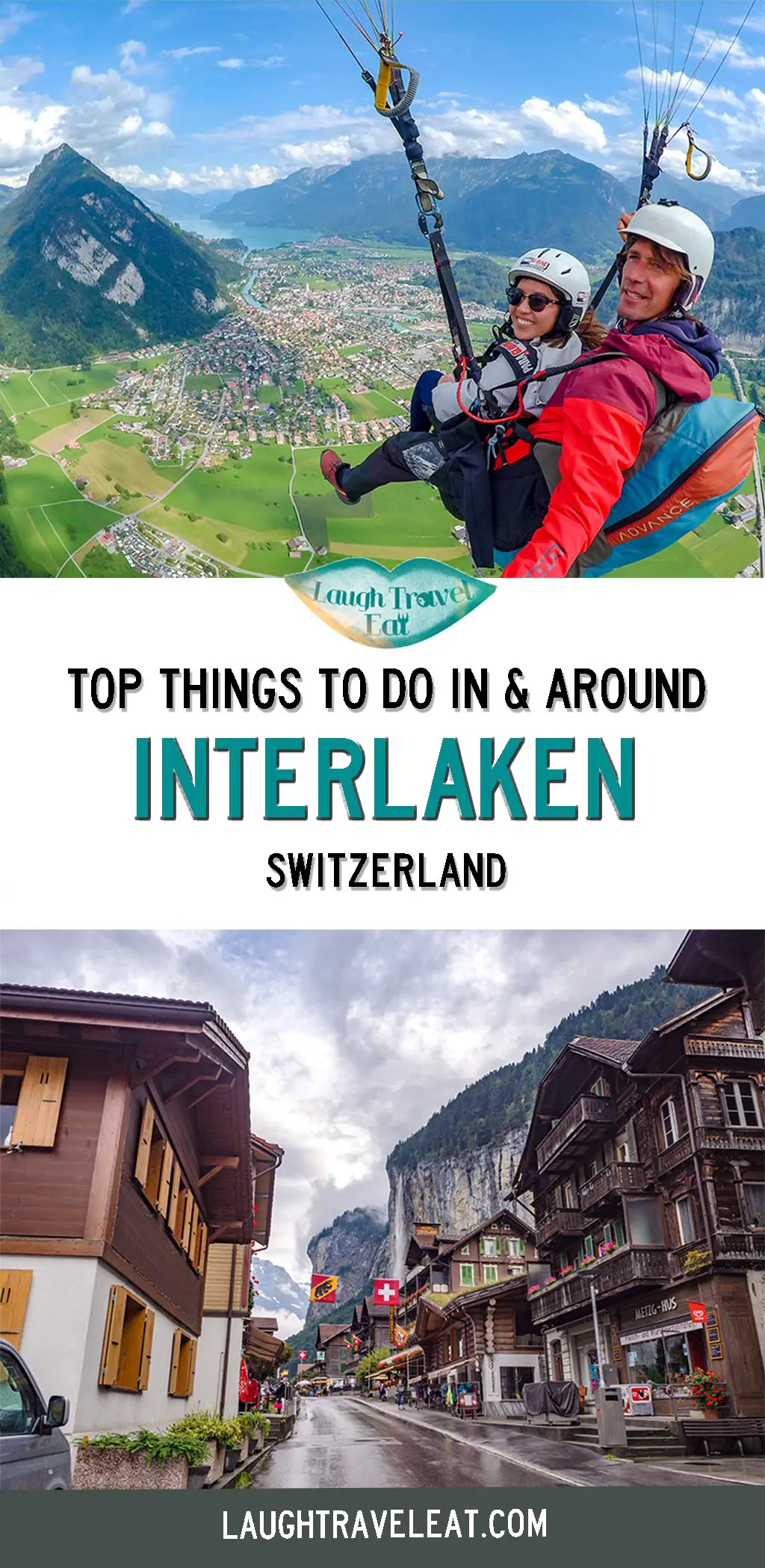 Interlaken is roughly in the center of Switzerland and the main hub for the Jungfrau region. Needless to say, there are countless things to do in the area and it can be confusing for first time visitors to figure out what there is to do and where to stay. But you’re in luck, because I spent hours (days even) researching and got the load down for you! #Interlaken #Switzerland #Lauterbrunnen #Jungfrau