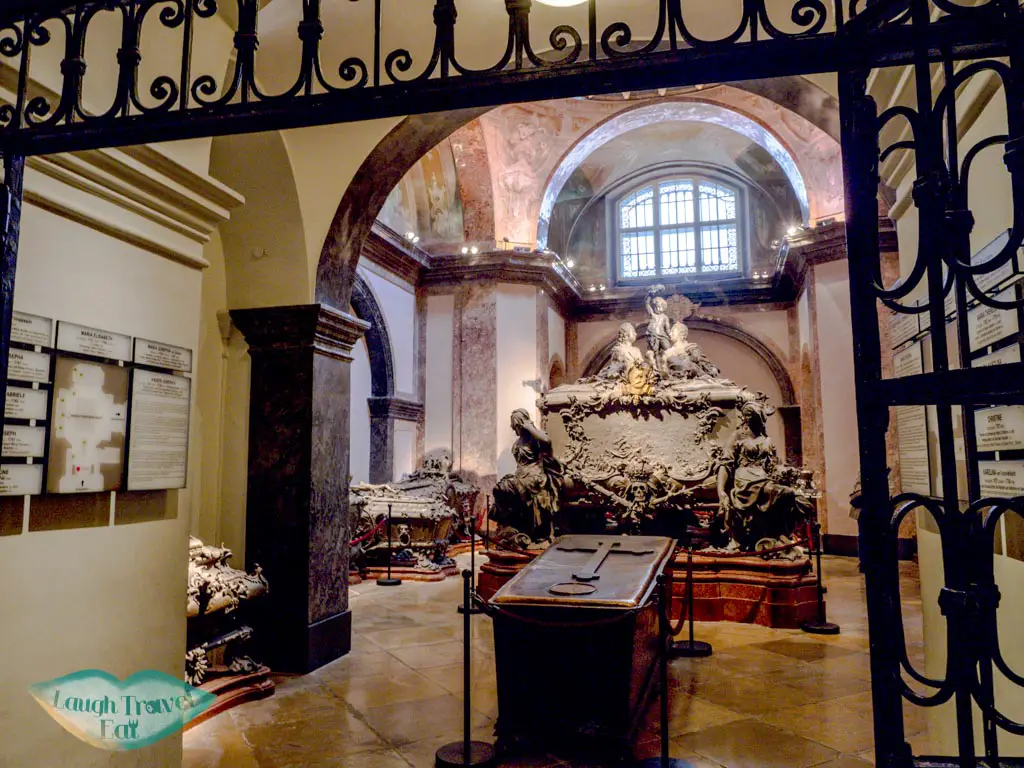 Kapuzinergruft royal crypt vienna austria - laugh travel eat