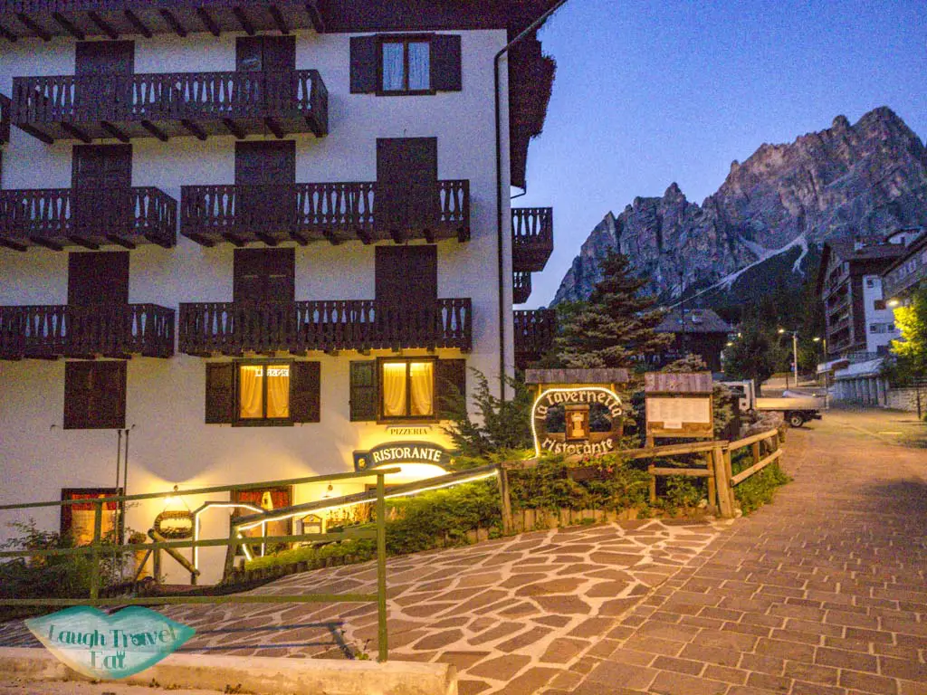 La Tavernetta cortina d'ampezzo italy - laugh travel eat
