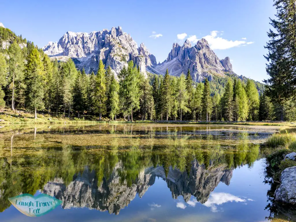 Lago Antorno dolomites italy - laugh travel eat