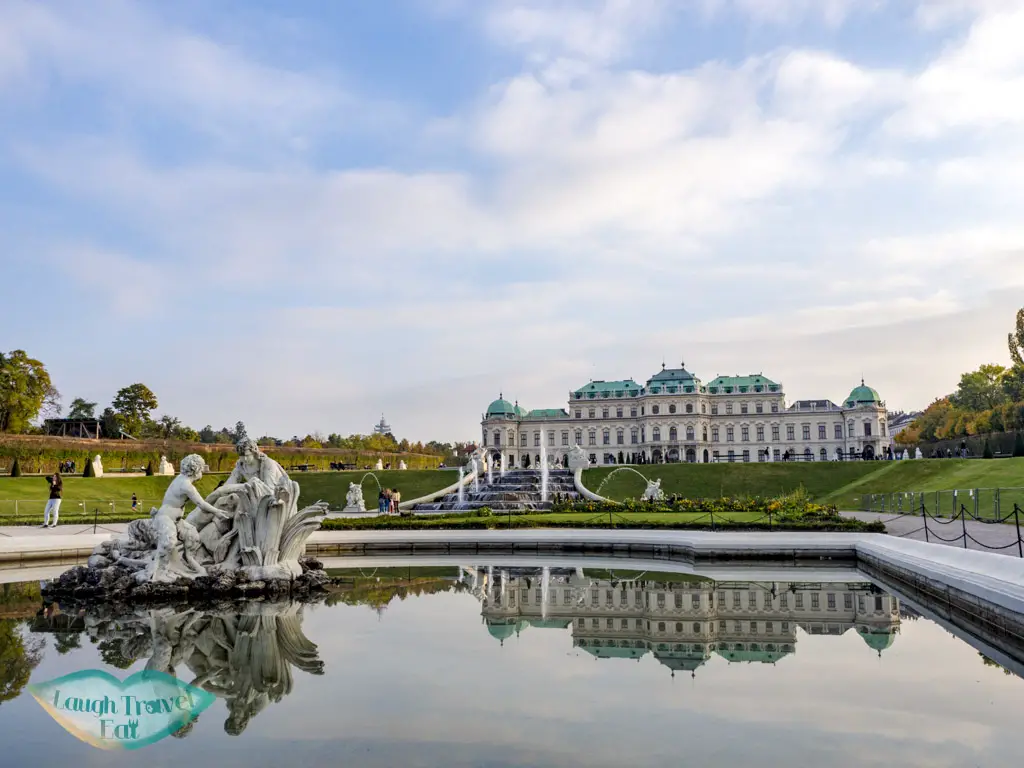 belvedere vienna austria - laugh travel eat