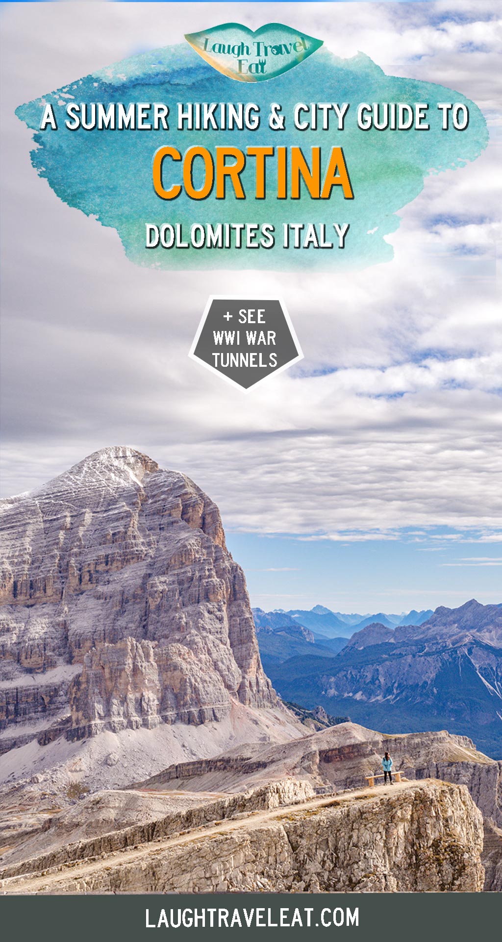 Cortina d’Ampezzo is one of the best bases in the Italian Dolomites, especially in the summer for hiking. It’s a short drive to the famous Lago di Braise as well as the Tre Cime hike, with many stunning treks in the area around. Not to mention cozy alpine style houses and delicious food waiting for you in the restaurants. Here’s a guide to staying, eating, and hiking Cortina d’Apmezzo in the summer: #Dolomites #Italy