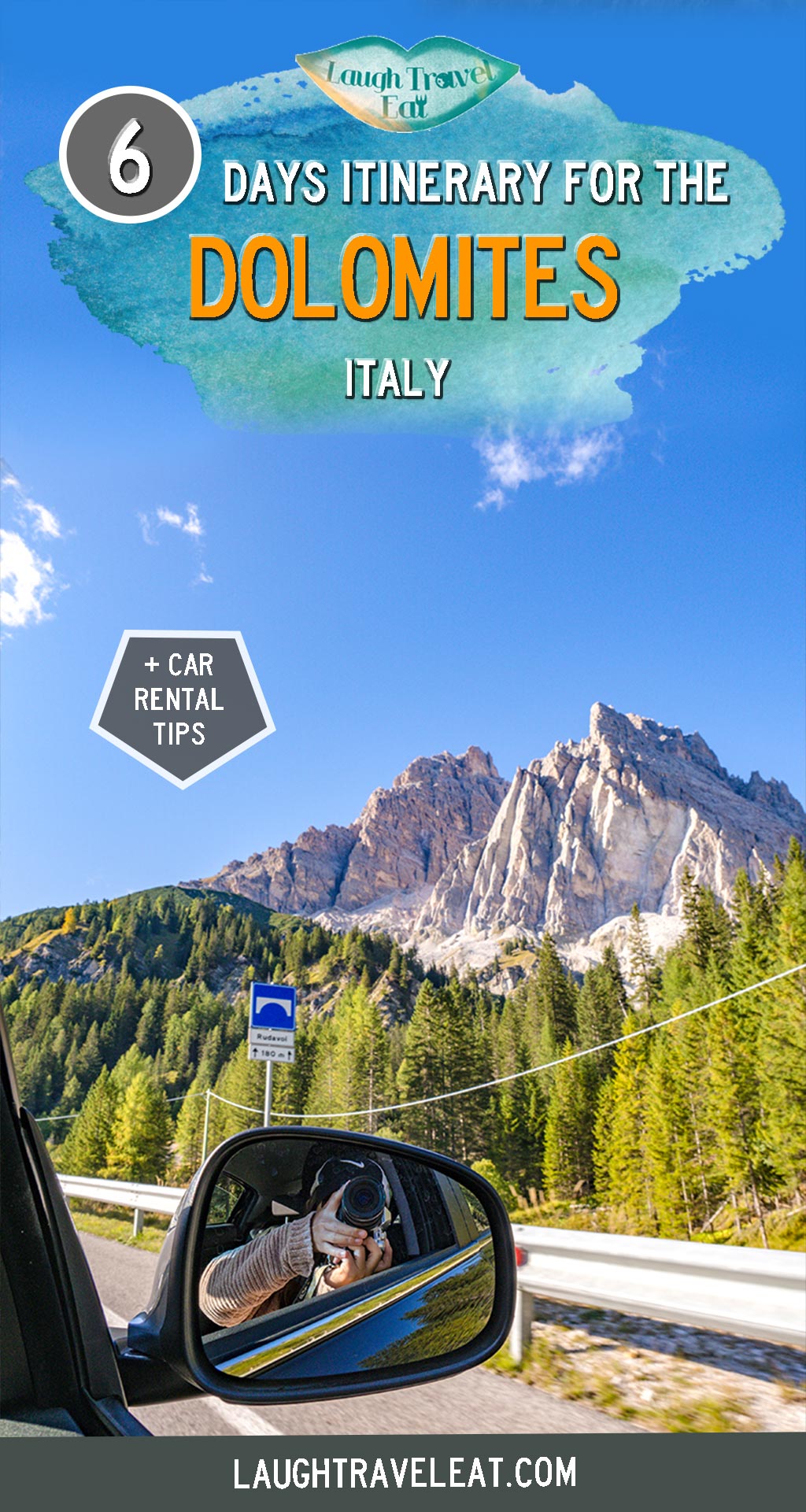 The Dolomite in northern Italy is a hiker’s paradise with its jagged mountain and stunning lakes. However, it is a massive area and that makes it fairly difficult to decide where to go and what to see.  If you like hiking and photography, here's a perfect 6 day itinerary for you, starting and ending in Venice #dolomite #italy #hiking