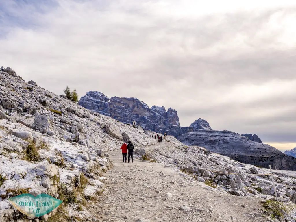 first section of tre cime di lavorado dolomites italy - laugh travel eat-2