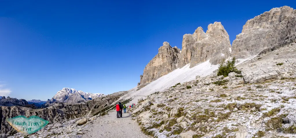 first section of tre cime di lavorado dolomites italy - laugh travel eat-3