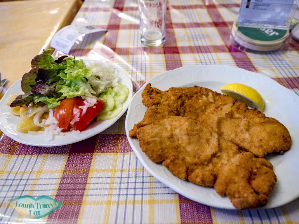 food at reinthaler gasthaus vienna austria - laugh travel eat