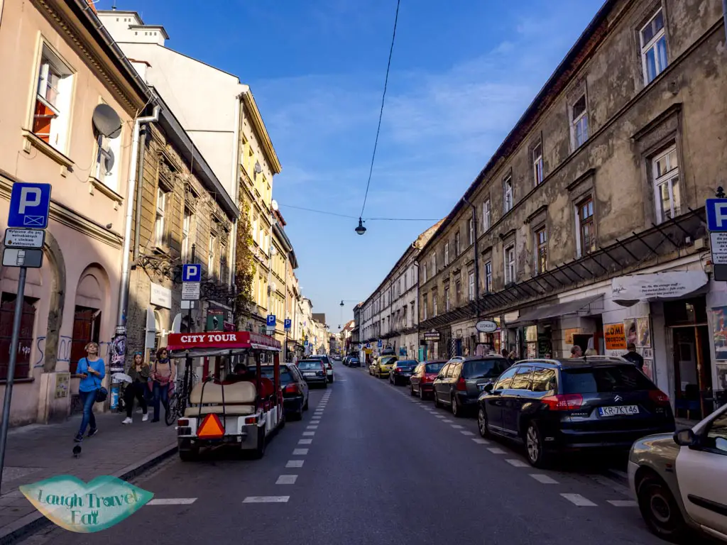 jewish quarter krakow poland - laugh travel eat