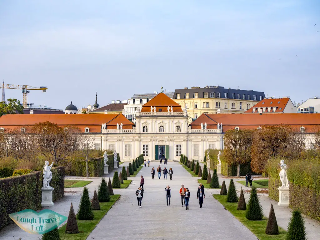 lower beveldere vienna austria - laugh travel eat