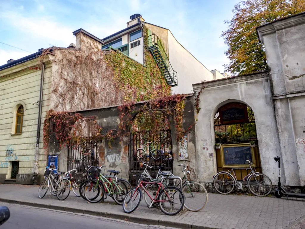 mlekowoz restaurant jewish quarter krakow poland - laugh travel eat