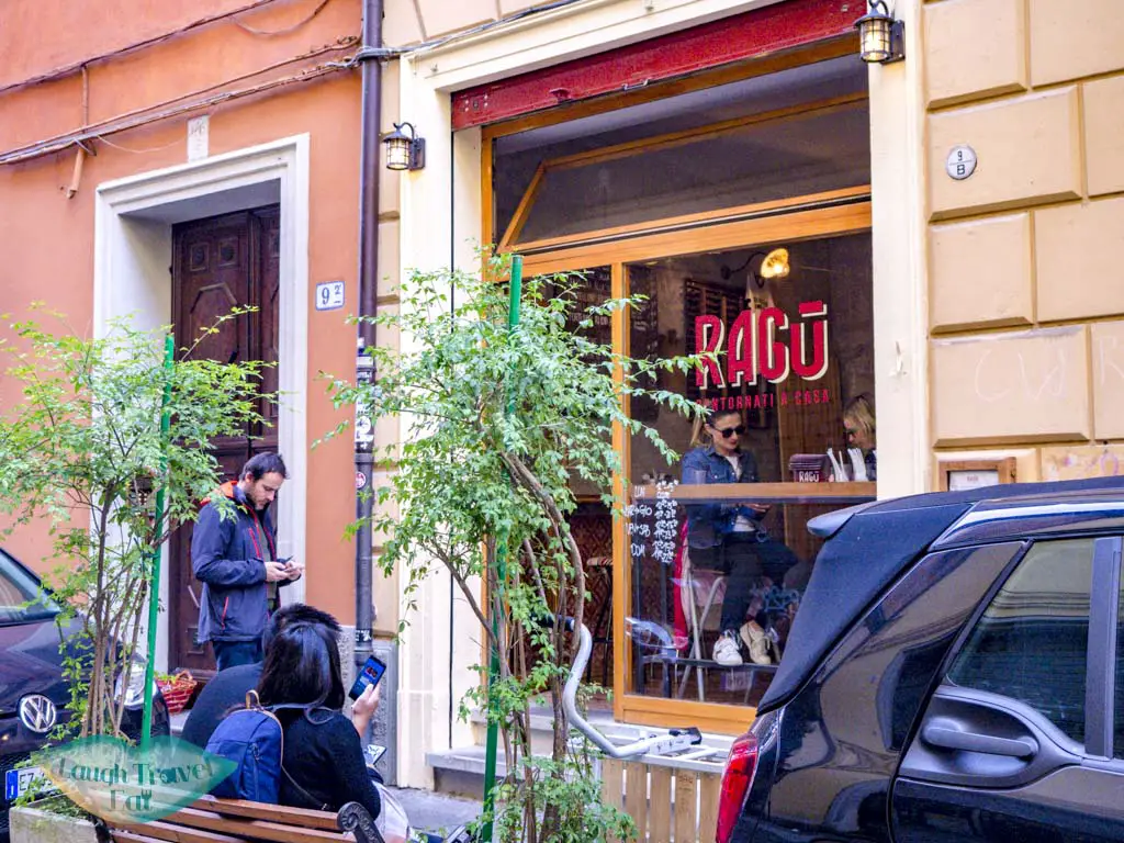 ragu restaurant bologna italy - laugh travel eat