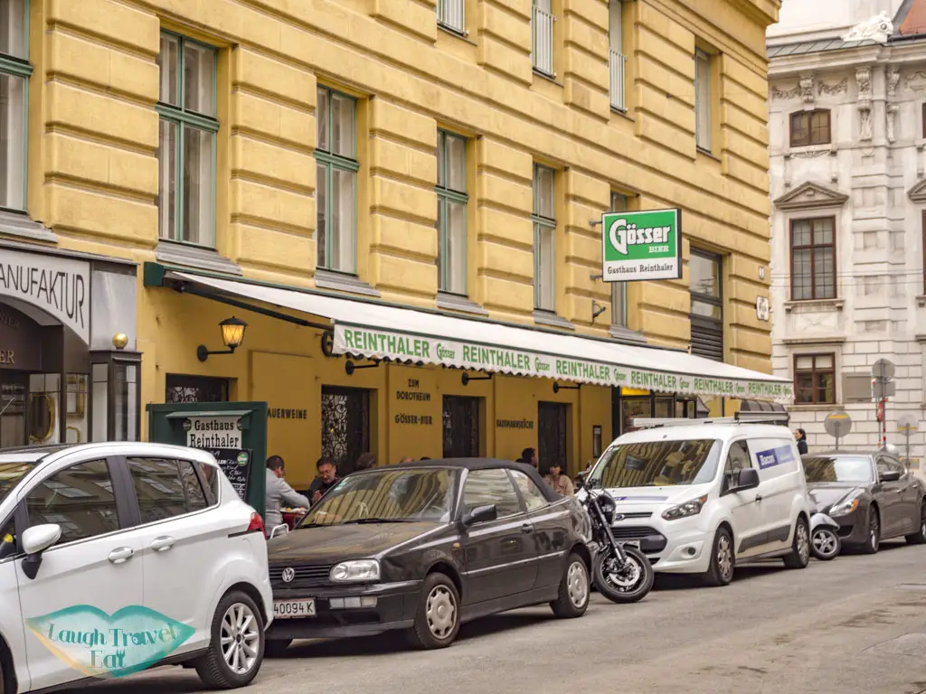 reinthaler gasthaus vienna austria - laugh travel eat